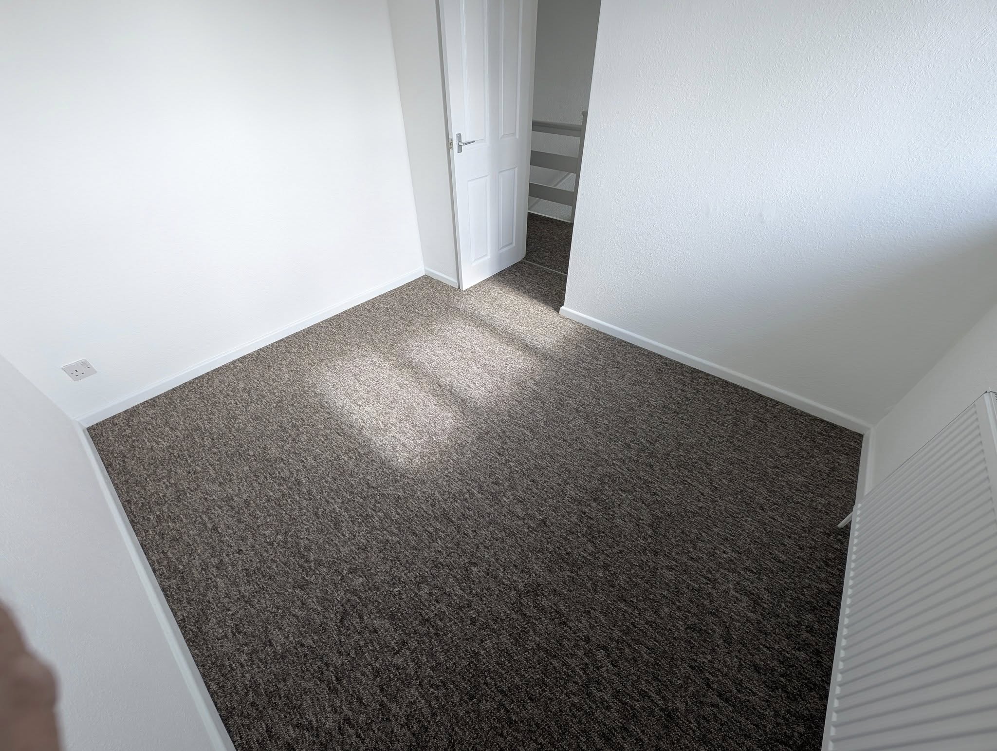 Spare bedroom carpet
