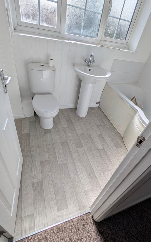 bathroom vinyl flooring bridport
